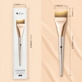 thumbnail image 3 of DUcare Angled Ultra-Thin Foundation Brush - Contour-Fitting Design for Liquid Makeup & Face Masks, 3 of 8