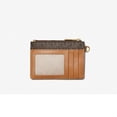 thumbnail image 2 of Michael Kors Signature Logo-Print Canvas Small Logo Coin Purse - Brown, 2 of 10