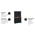 thumbnail image 3 of Homestyles Buffet de Buffets en Bois avec Vaisselier Noir, 3 of 15