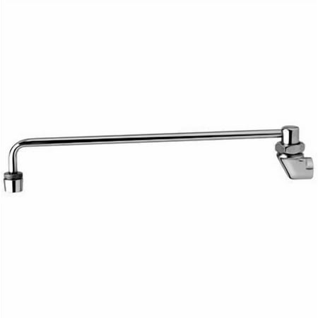 T&S Brass - Range Faucet, Wall Mount, Aerator, 13'' Nozzle, 3/8'' NPT Female Inlet