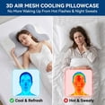 thumbnail image 3 of XAirClad Memory Foam Contour Pillows - Neck Pain Relief, Orthopedic Cervical, Breathable Washable Cover, 3 of 8