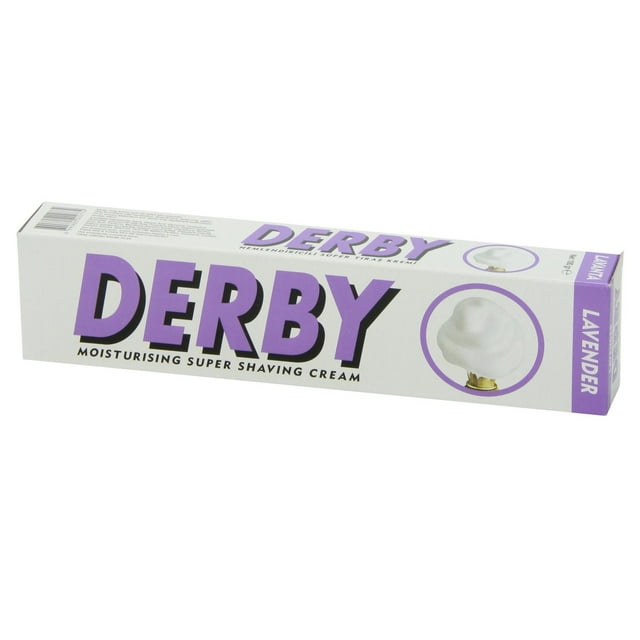 Derby Shaving Cream Lavender 100g 3.5oz (1000g net, 35.27oz) 12 Pack