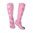 thumbnail image 4 of Balery Breast Cancer Awareness (3) Fun Novelty Socks Men'S Women'S Crew Socks Funny Crazy Novelty Socks Quirky And Cool Socks, 4 of 9