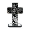 thumbnail image 1 of Cruz de las Escrituras de Jesús Antigua, Reliquias Religiosas de Cristo, Figura de Jerusalén Bendita plata, 1 of 9