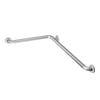 Moen Peened Textured Slip Resistant Securemount L Shaped Grab Bar Stainless Steel 16"