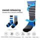 thumbnail image 3 of Calcetines deportivos negros y azules duraderos y transpirables para senderismo, carreras, escalada y deportes, 3 of 8