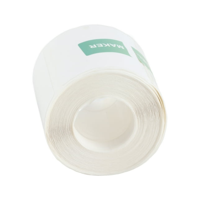 Sticker Label Printer Sticker Thermal Label Paper Self-Adhesive Printable Paper Roll Waterproof Oil-Proof Tear Resistant for Price Name Barcode Printing for DP23/DP30 Series