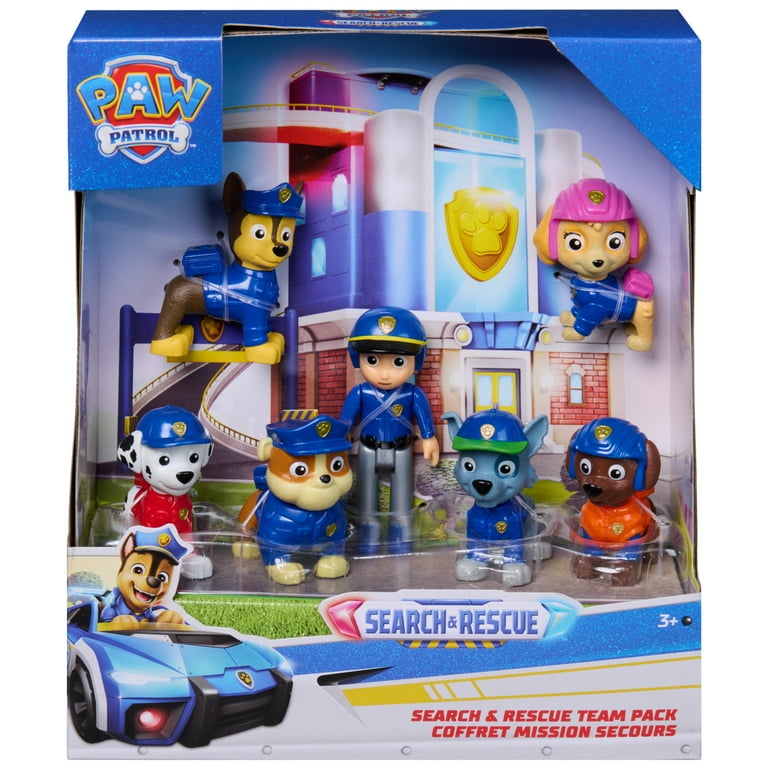 PAW Patrol Search and Rescue Team Pack with 7 Action Figures
