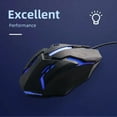 thumbnail image 4 of Wired Usb Gaming Mouse Rgb Gaming Ergoomic Optical Gamers Mouse For Laptop Pc, 4 of 6