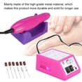 thumbnail image 4 of Mácina de Archivos de Uños, Kit de Taladro de Unas Eléctrico 12W Ruido Bajo Para El Hogar para Salón para Profesional para la Manicura y Pedicura, 4 of 7