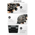 thumbnail image 4 of CURREN 8355 Luxury Classic Business Quartz Men Watch 3ATM Waterproof, 4 of 8