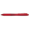 Pentel EnerGel-X Retractable Roller Gel Pen .7mm Red Barrel/ Dozen BL107B