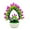 Hot pink-OT-home supplies, variant on LEFTHIGH Home Realistic Simulated Flower Bouquet Plastic 26cm Lifelike Home Office Decoration Eco-Friendly Durable Hassle-Free Fake Flowers Valentine Gifts