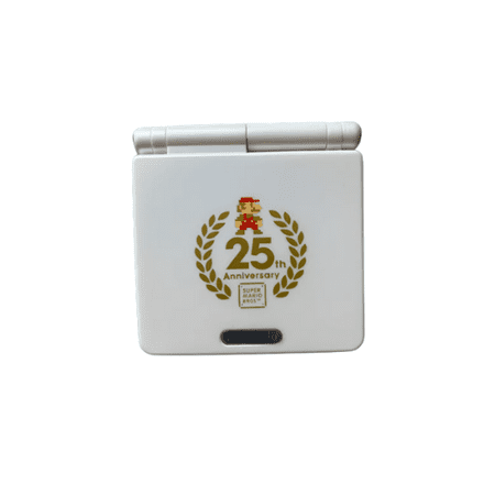 Nintendo Game Boy Advance SP Console - White/Red - Super Mario 25th Anniversary Edition - New Custom Built & Upgraded
