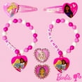 thumbnail image 2 of LUV HER Barbie Accessories for Girls 6 Piece Toy Jewelry Box Set with 2 Rings, 2 Bead Bracelets, and Snap Hair Clips Ages 3+, 2 of 8