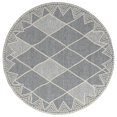 thumbnail image 1 of United Weavers 2900 60072 88R 8 ft. Santa Barbara La Huerta Round Power Loomed Rug, Grey, 1 of 1