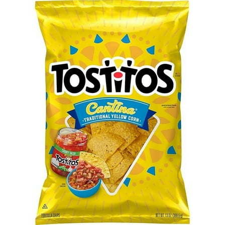 2 Pack Tostitos Cantina Style Tortilla Chips Traditional, 13 Oz
