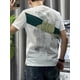 thumbnail image 4 of Camisetas para hombre, camisetas de lino blanco, camisetas con estampado Katoen para hombre, ropa de calle gráfica, ropa popular coreana, venta al por mayor básica, Harajuku, 4 of 5