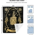 thumbnail image 2 of Leo Gifts, Leo Zodiac Blanket 60"X50", Leo Zodiac Gifts for Women Moon Constellation Throw Blanket Astrology Decor Witchy Leo Birthday Gifts Gothic Soft Blanket, 2 of 4