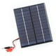thumbnail image 2 of Cargador portátil para exteriores DIY de silicio policristalino de panel solar de 2W y 12V con clip, 2 of 10
