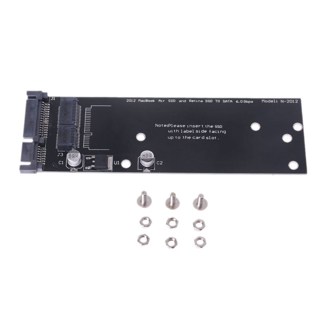 For Apple Macbook 2012 A1465 A1466 SSD to SATA Card Replace -