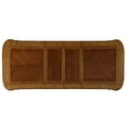 thumbnail image 4 of ACME Picardy Double Pedestal Dining Table with Removable Leaf in Honey Oak Wood, 4 of 5