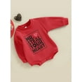 thumbnail image 2 of Aunavey Toddler Baby Boys Girls Valentine's Day Sweatshirt MR. Steal Your Heart Pullover Spring Clothes Top, 2 of 8