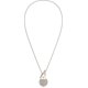 thumbnail image 2 of Ginger Necklace, Earrings, and Bracelet Jewelry Collection, Clear Crystals, Grey Crystals, Blue Crystals February1--T Bar Rose Gold Tone Finish-Model T Bar Rose Gold Tone Finish, 2 of 5