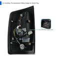 thumbnail image 4 of Spec-D Tuning Chrome Housing Clear Lens LED Tail Lights Compatible with 2002-2006 Dodge Ram 1500/2500/3500, Left + Right Pair Assembly, 4 of 7
