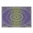 thumbnail image 1 of Yellow and Purple Cutting Board, Mandala Ombre East Tradition Deep Mystic Magic in Cosmos Psychic Image, Decorative Tempered Glass Cutting and Serving Board, Small Size, Violet, by Ambesonne, 1 of 1