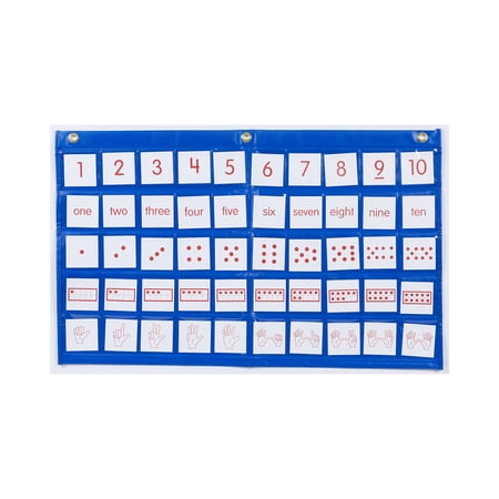 Didax Number Path Pocket Chart with Cards (51 Pieces)