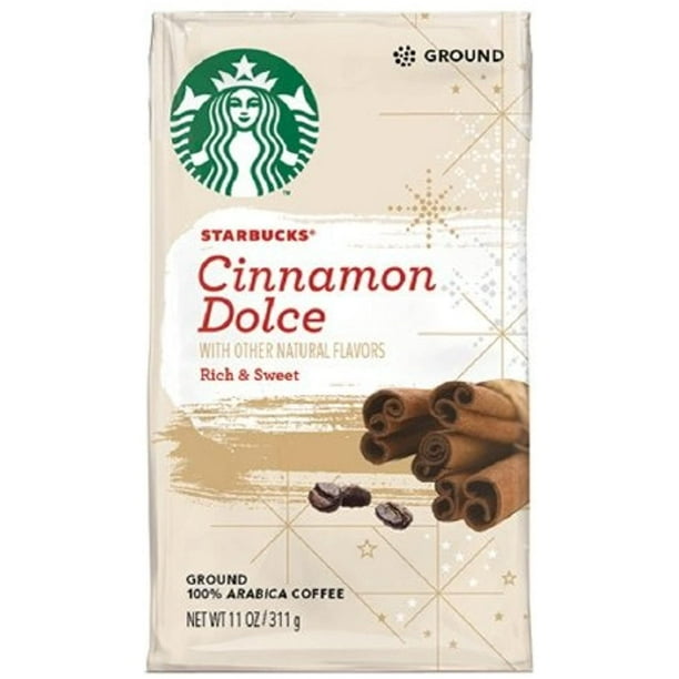 Starbucks Ground Cinnamon Dolce Coffee 11 Oz (Pack Of 3)