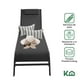 thumbnail image 2 of Camastro Exterior 2 Piezas Respaldo Reclinable Silla Playa Jardín Alberca gris, 2 of 7