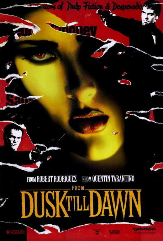 From Dusk Till Dawn Tarantino Classic Large Movie Poster Print