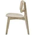 thumbnail image 5 of Side Dining Chair, Grey Gray, Wood, Modern Contemporary Farmhouse Coastal, Kitchen Room Cafe Bistro Restaurant Hospitality, 5 of 8