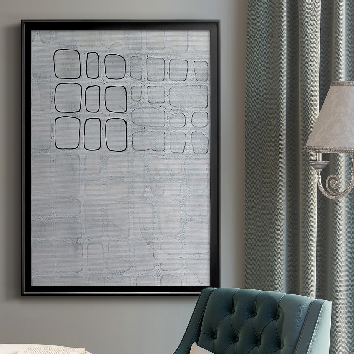 Lumen Colour I Premium Framed Print, in Gold, Black, or Silver - Ready to Hang