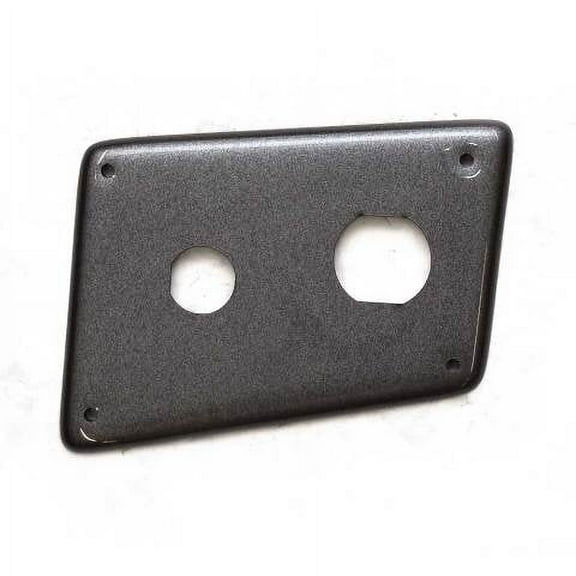 Ranger Boat Blank Ignition Panel 7202292M | Mercury 5 x 3 3/4 Inch