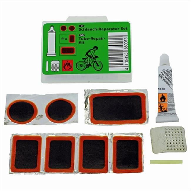 Bike Cycle Bicycle Tyre Tube Puncture Repair Tools Kit for Emergency DIY 18 Pcs 