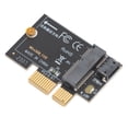 thumbnail image 1 of M.2 Adapter Card, Plug and Play High Speed Data Transmission M.2 To PCIE X1 Adapter Card Mini Reliable Space Saving  for Desktop, 1 of 7