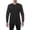 Black, variant on Pro Club Men's Heavyweight Cotton Long Sleeve Thermal Shirt - Navy Blue - Large