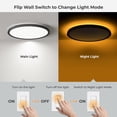thumbnail image 3 of Lámpara de techo Matane LED 24W 2400LM 30/40/50W 30cm, 3 of 9