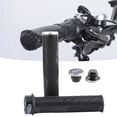 thumbnail image 4 of Neinkie 1 Set Handlebar Grips Stable Integrated Lock Ring Non-slip Rubber Shock Absorption Handle Grips for Mountain Bikes, 4 of 9