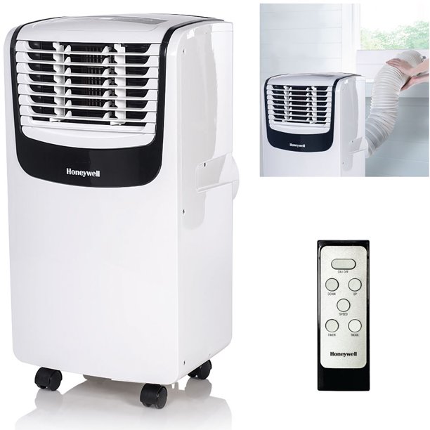 Honeywell 8 000 Btu Portable Air Conditioner White Black Walmart Com Walmart Com
