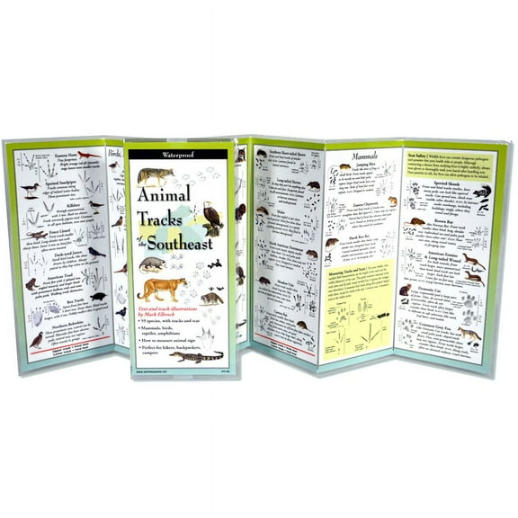 Foldingguides(tm): Animal Tracks of the Southeast (Other)