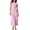 Pink, variant on Qiopertar Women's Beach Waist Cinching Solid Color Hollow Knitted Long Dress V-Neck Sleeveless Casual Party Vacation Boho Maxi Dress, Pink M