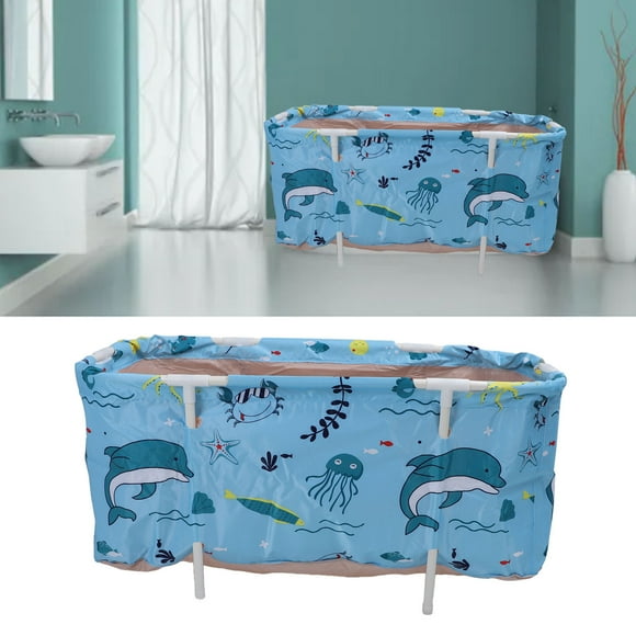 Portable Bathtub ,Multifunctional Large Space Full Body Folding Soaking Folding Bathtub for Kids Adults for Shower Stall
