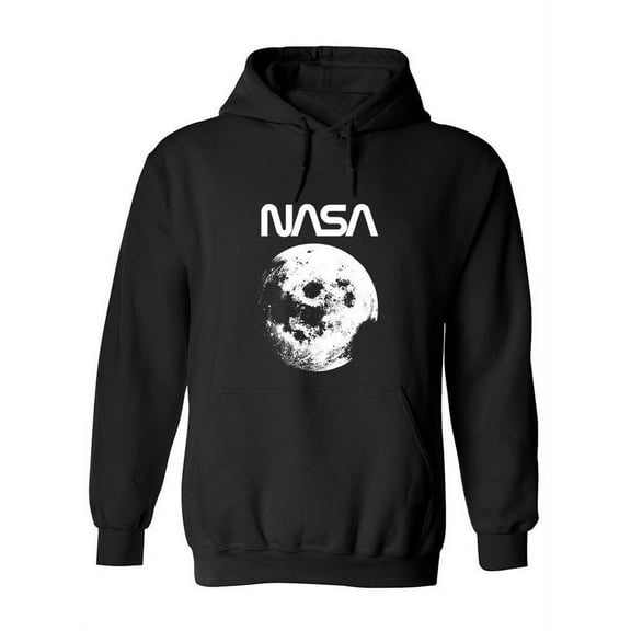 NASA Nasa Moon Hoodie Men -NASA Designs, Male Small