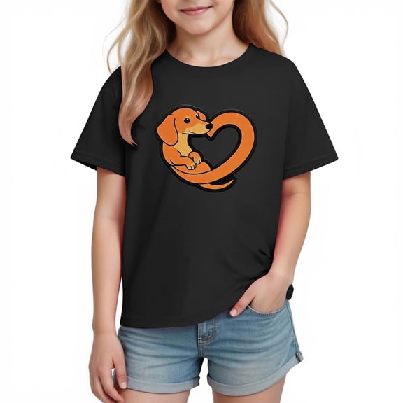 Kids Girl Boy Short Sleeve Tops Lover Print Blouses for Kid Happy Gift Valentines Lounge Cute Fall Summer Shirts 2026 Clothes Fashion Country Concert Y2K