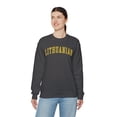 thumbnail image 7 of Lithuanian Lithuania Sweatshirt Gifts Crew Neck Shirt Long Sleeve Unisex, 7 of 7