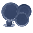 thumbnail image 1 of Mia Wave 20 Pieces Dinnerware Set Service for 4, 1 of 10